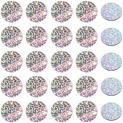 Ciondoli in paillettes/paillettes in pvc da 100 g&nbsp;PVC-CY0001-09A