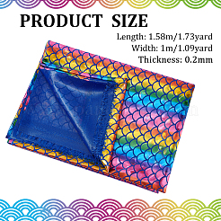 Блестящая полиэфирная ткань&nbsp;DIY-WH0304-648B