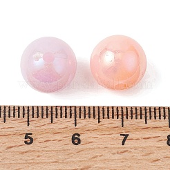 Непрозрачные акриловые бусины с УФ-покрытием&nbsp;OACR-G058-01