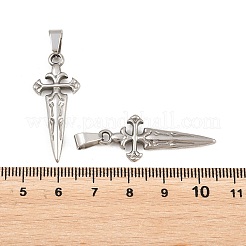 Colgantes de acero inoxidable 304 con revestimiento iónico (IP)&nbsp;STAS-F288-11P