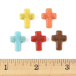 250 шт. непрозрачные акриловые бусины с эффектом кракле OACR-FS0002-22