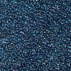 TOHOラウンドシードビーズ  日本製シードビーズ  （347)つの内側のカラークリスタル/カプリの裏地  11/0  2.2mm  穴：0.8mm  約1110PCS /ボトル  10 G /ボトル&nbsp;SEED-JPTR11-0347