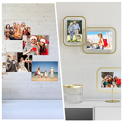 10 шт. 2 стиля алюминиевая термотрансферная печать пустая индикаторная пластина&nbsp;DIY-CP0013-29