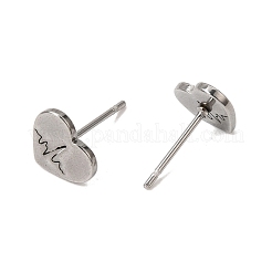 Ohrstecker aus 304 Edelstahl für Damen&nbsp;SA-CBAAD0D-01P