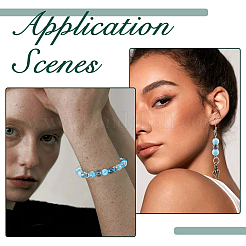 130 шт. европейские бусины из сплава в тибетском стиле FIND-FH0011-48