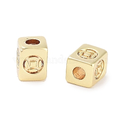 Латунные бусины KK-C051-29G