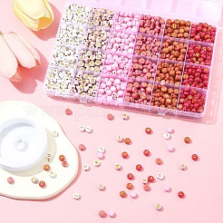 Наборы для изготовления браслетов из акриловых бусин своими руками&nbsp;DIY-FS0008-90