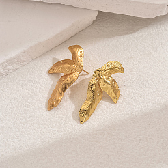 Преувеличенные винтажные серьги-гвоздики из нержавеющей стали 201&nbsp;XZ9929-1