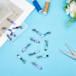 14 шт. прямоугольные сменные бегунки из цинкового сплава № 5 FIND-GF0005-70B