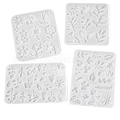 4шт 4 стиля силиконовые Молды&nbsp;DIY-TA0013-63