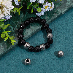 8 шт. европейские бусины из нержавеющей стали 304 STAS-UN0054-44