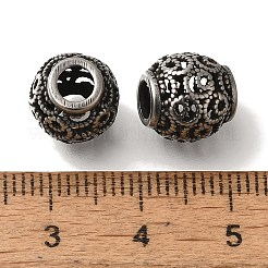 Европейские бусины из нержавеющей стали 304 STAS-D191-09F-AS