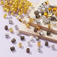 100 шт. 4 цвета концы железного шнура IFIN-YW0003-24