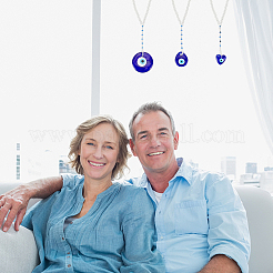 Стекло подвесные украшения HJEW-GA00001