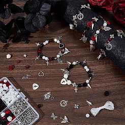 DIY-Sets zum Basteln von Gothic-Armbändern&nbsp;DIY-SC0033-64