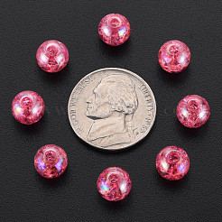 Прозрачных бусин акриловые треск MACR-S373-66-L02