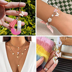 20шт 4 цвета акриловые подвески&nbsp;MACR-TA0002-55B