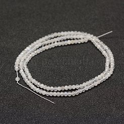 Бусины из натурального радужного лунного камня G-F460-08