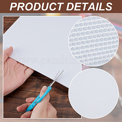 Tampons en tôle ondulée en plastique&nbsp;DIY-WH0037-35B