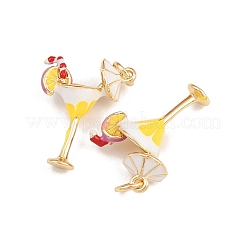 Латунь эмаль подвески KK-B157-20G-01