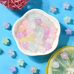 Радужное переливчатое покрытие акриловыми бусинами CACR-YW0001-07