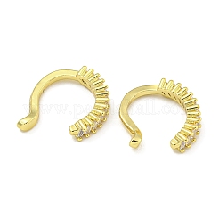 Серьги-манжеты из циркония EJEW-C104-043G