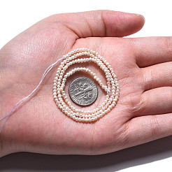 Нити из натурального культивированного пресноводного жемчуга PEAR-N013-02H