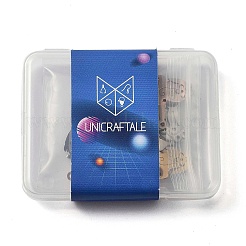 24 шт. подвески из нержавеющей стали 201 двух цветов&nbsp;STAS-UN0020-32