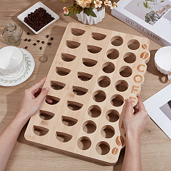 Деревянные держатели для кофейных капсул ODIS-WH0030-153