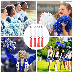 24 шт. 2 цвета полиэстер чирлидер помпоны этикетки лента&nbsp;FIND-CN0002-32