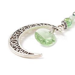 Украшения из стеклянных и смоляных бусин от сглаза HJEW-JM00726-01