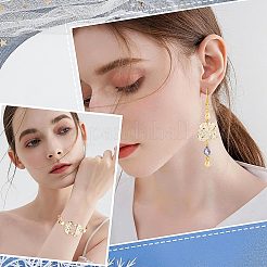 20 шт. 5 латунных соединительных подвески KK-BC0008-13