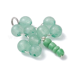 4 шт. подвески в 4 стилях из натурального кварцевого кристалла PALLOY-TA00346