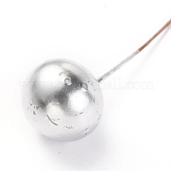 Пена искусственные новогодние ягоды с веткой DIY-B019-01C