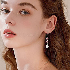 2 нить бусин лэмпворк ручной работы LAMP-PA0001-17