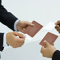 Футляр для карточек из дерева&nbsp;AJEW-WH0816-136