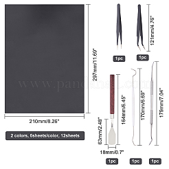 Матовая виниловая пленка для переноса a4 DIY-OC0005-64