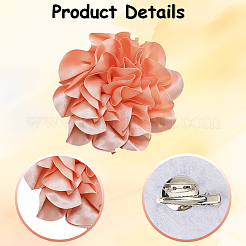 1 шт. броши из полиэстера&nbsp;JEWB-CN0001-07E