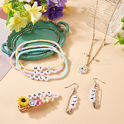 500pcs perles acryliques&nbsp;SACR-TA0001-55P