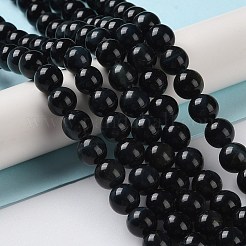 Природных тигровый глаз бисер нитей G-D083-A01-01