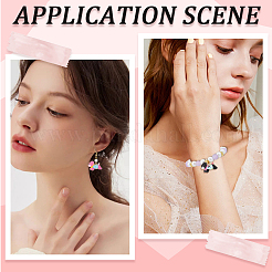 24шт 12 цвета подвески из цинкового сплава с эмалью&nbsp;ENAM-SC0007-28