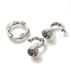 Застежки-защелки из латуни KK-K389-017P