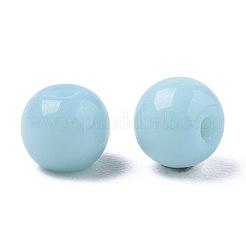 Непрозрачные цвета стеклянные бусины&nbsp;SEED-S040-01A-08