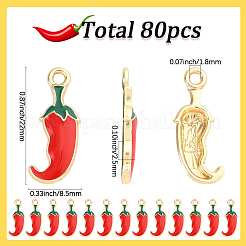 80 шт. Подвески из сплава с эмалью&nbsp;FIND-SC0016-97