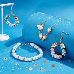 300 шт. Латунные дистанционные бусины KK-PH0005-58