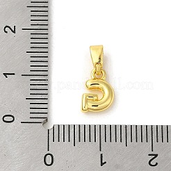 Cremagliera charms ottone placcatura&nbsp;KK-C053-04G-G