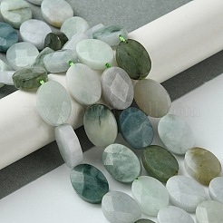 Brins de perles de jadéite du myanmar naturel&nbsp;G-A092-E01-02