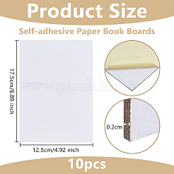 Самоклеящиеся бумажные книжные картоны&nbsp;DIY-WH0671-044A