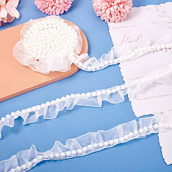 10 ярд кружевной отделки из полиэстера&nbsp;OCOR-TA0002-11B