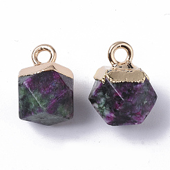 Натуральный рубин в зоизитовых чарах G-S359-015A